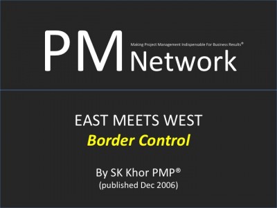 PMI PM Network (Dec 2006): Border Control