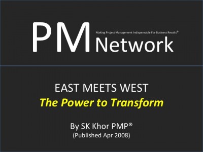 PMI PM Network (Apr 2008) : The Power to Transform