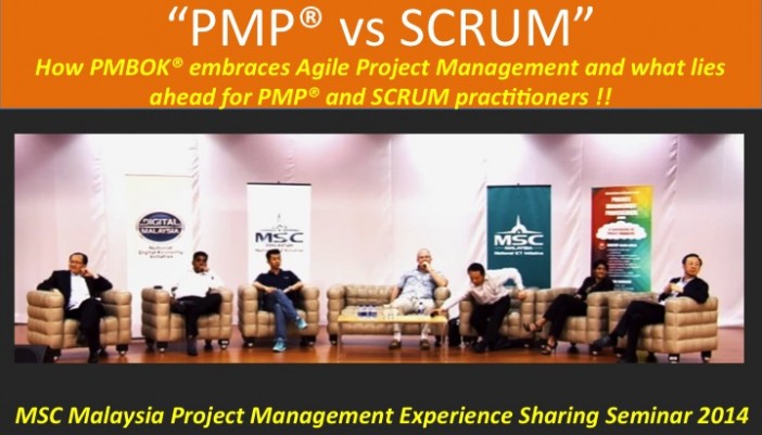 PMP versus SCRUM: How PMBOK(r) embraces Agile Project Management
