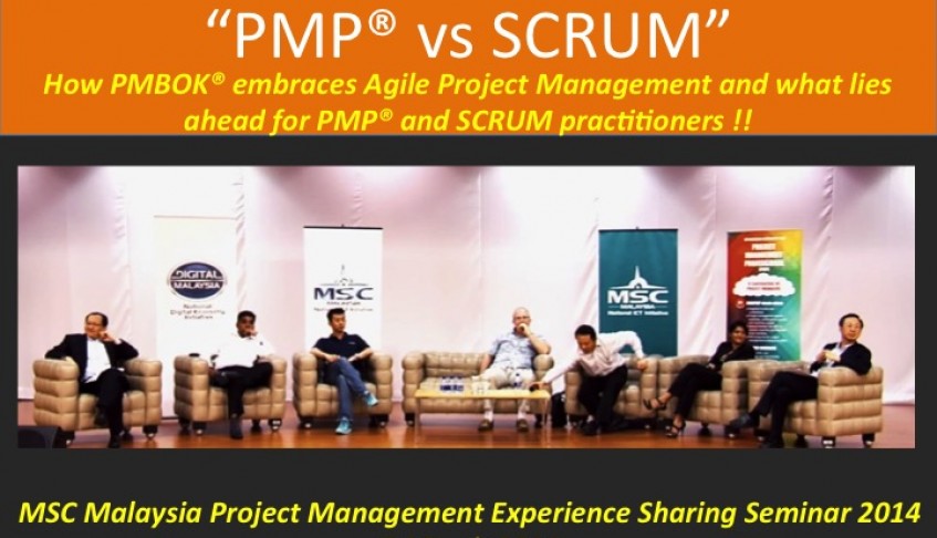 PMP versus SCRUM: How PMBOK(r) embraces Agile Project Management